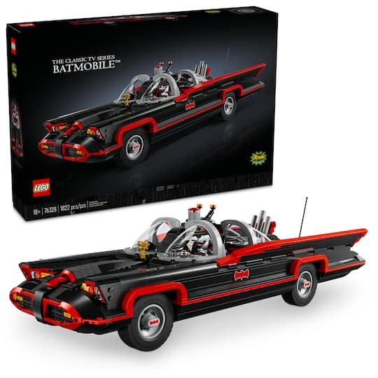 LEGO® DC Batman™: The Classic TV Series Batmobile™ Set 76328 | 21.85″ x 14.88″ x 4.05″ | Michaels® LEGO® DC Batman™: The Classic TV Series Batmobile™ Set 76328 | 21.85″ x 14.88″ x 4.05″ | Michaels®